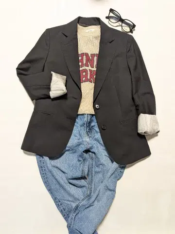 IENA 이에나 자켓 블랙 울 블랙 출퇴근