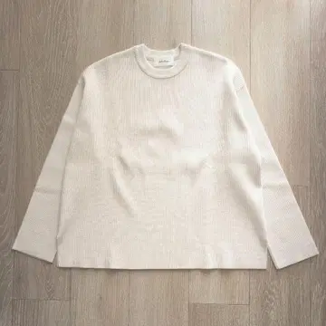 [ Mila Owen ] 리브 니트 풀오버 크루넥