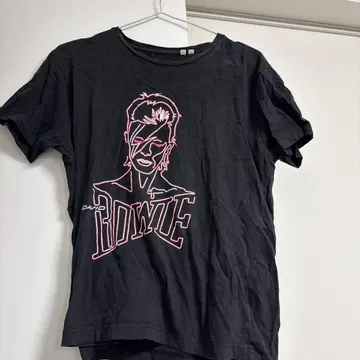 데이비드 보위 그래픽 T셔츠 블랙