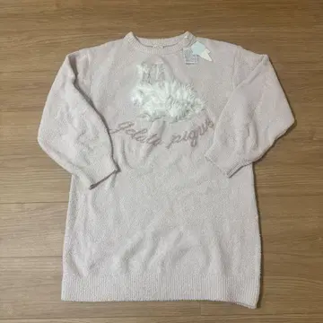 새상품 젤라또피케 룸웨어 베비모코 토끼 자카드 원피스