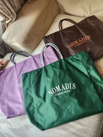 NOMADIS 토트백 3색 세트