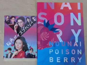 뇌내 포이즌 베리 Blu-ray 팜플렛 야기 유세이