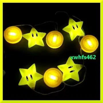 슈퍼 마리오 슈퍼스타 & 코인 가랜드 라이트 일루미네이션