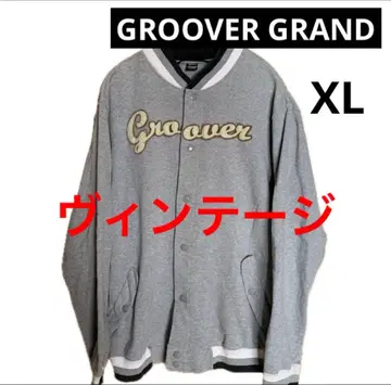 GROOVER GRAND 바시티 자켓 맨투맨 스트릿 캐주얼