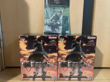 제일복권 진격의 거인 B상 리바이 피규어 3세트