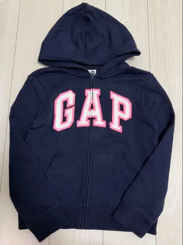 gap 후드티 풀 집업 후디 네이비 핑크 y2k 150