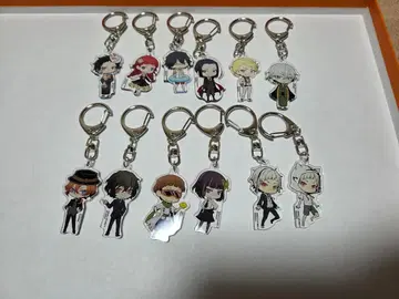 문호 스트레이독스 아크릴 키링 마루이 문마요 SD 콜라보 12종류