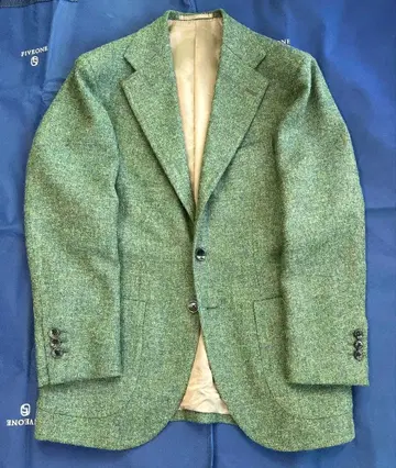 W.BILL 원단 사용 FIVEONE 사제 트위드 자켓 파이브원