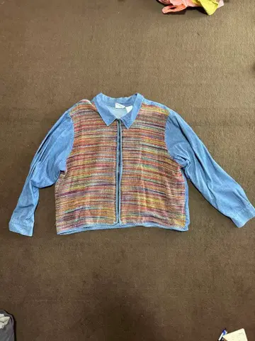 데님 컬러풀 보더