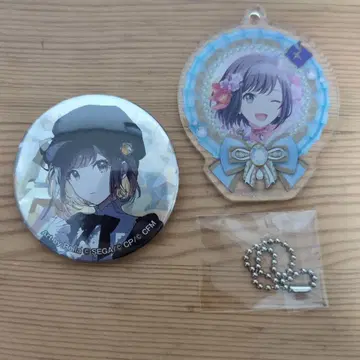 프로세카 세계의 보석 상자 캔뱃지 로제트풍 아크릴 참 시노노메 에나