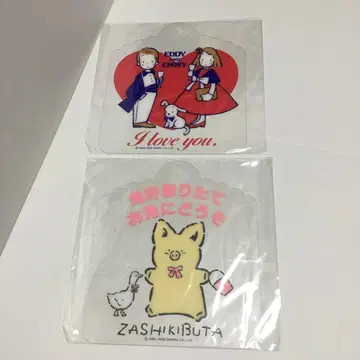 산리오 자시키부타 / EDDY and EMMY 메시지 플레이트