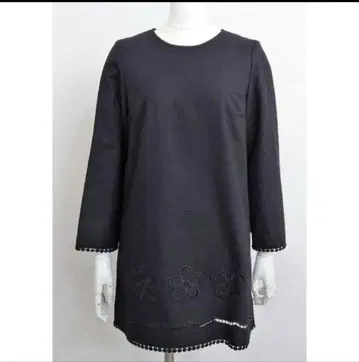 새상품 정가 24090엔 갤러리 비스콘티 자수 레이스 디자인 튜닉 M2