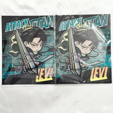 진격의 거인 이트툰 리바이 빅 아크릴 스탠드 2점