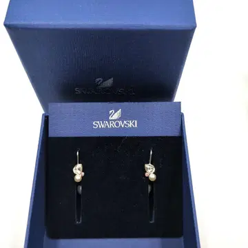 귀여운 Swarovski 펄 크리스탈 귀걸이