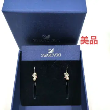 귀여운 Swarovski 펄 크리스탈 귀걸이