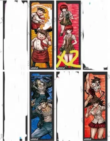 단간론파 2 포스포스 컬렉션 포스터 4종 총 5점