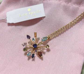 kate spade 불꽃놀이 모티브 목걸이