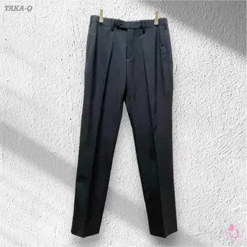 TAKA-Q 슬랙스 W75 남성용 네이비 계열 스트레치 비즈니스 팬츠