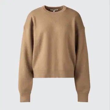 브라운 크루넥 스웨터 M 사이즈