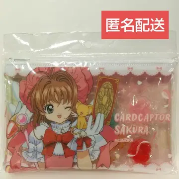 이온 한정판 카드캡터 사쿠라 발렌타인 파우치 컬러풀 캔디 A