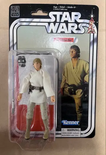 스타 워즈 6인치 피규어 40주년 기념 루크 스카이워커