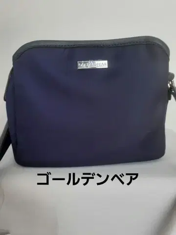 [ 미사용 ] 골든베어 숄더백 네이비 컬러