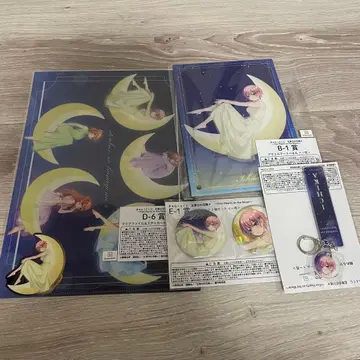 5등분의 신부 캐릭터 복권 나카노 이치카 세트