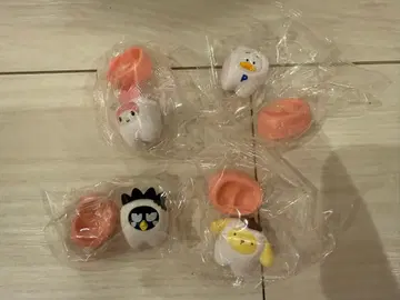 산리오 캐릭터즈 모두 함께 되자! 치아 (4개 세트)