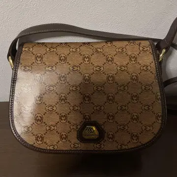 개점 세일 인기 고품질 모라비토 가죽 x 모노그램 로고 숄더