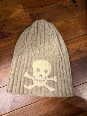 00s archive L.G.B. SKULL knit cap beanie