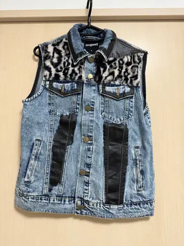 Desigual 데님 베스트 S 사이즈