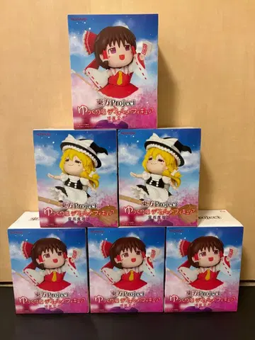 동방 Project 유유코풍 SD 피규어 키리사메 마리사 하쿠레이 레이무