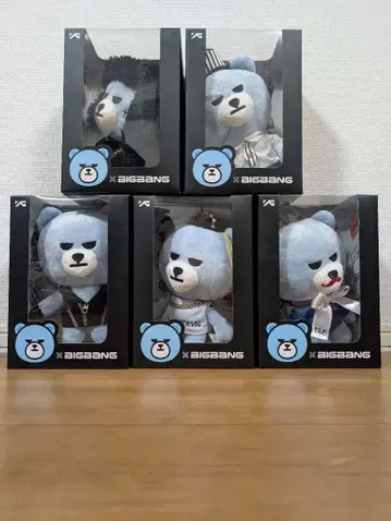 BIGBANG 봉제 인형 마스코트 5체 세트 아이돌