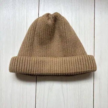 ROTOTO 코튼 롤업 비니 BEIGE 베이지