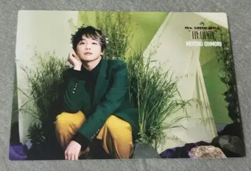Mrs.GREENAPPLE utopia005 오모리 모토키 포토 카드