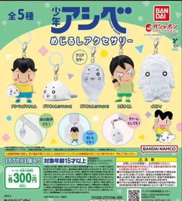소년 아시베 메지루시 액세서리 전 5종 세트