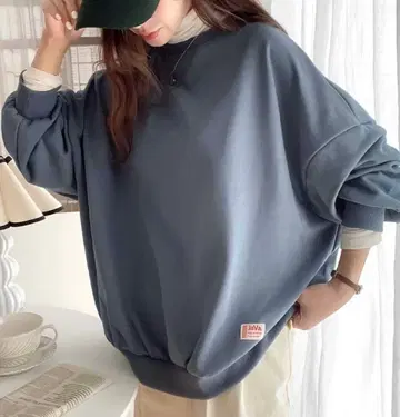 Java 정가 4998엔 루즈핏 오버 사이즈 맨투맨 트레이닝복 L