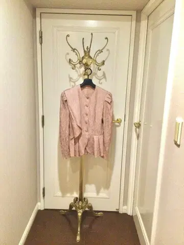 jun ashida 아시다 준 버튼 달린 자켓 (블라우스) 스카프 포함