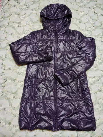 퍼플 다운 자켓 L 사이즈