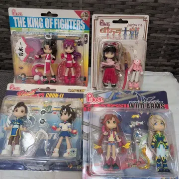 핑키 스트리트 P 캐릭터 4종 세트