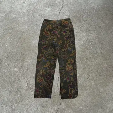 Talbots 페이즐리 무늬 와이드 팬츠 사이즈 8