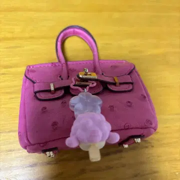 미니 핸드백형 참 핑크