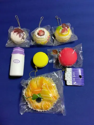 스퀴즈 7종 세트! 초 리얼! 새상품 미사용