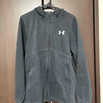 언더아머 다크 그레이 후드티 LG