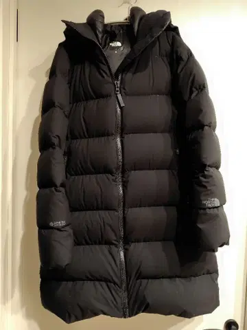 [ THE NORTH FACE ] 블랙 롱 다운