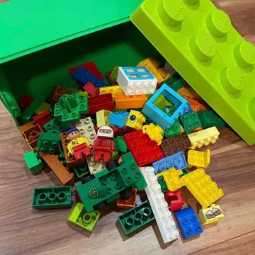 즉시 발송 가능 레고 듀플로 묶음 판매 미도리 컨테이너 포함 duplo