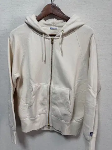 ORCIVAL 풀 집업 후드티 아이보리 사이즈 2