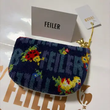 페이러 하이디 보트형 파우치 양면 패턴 다름 B