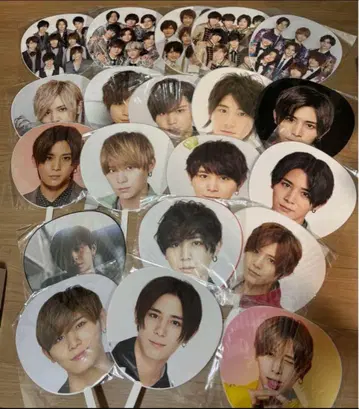 새상품 야마다 료스케 부채 18개+2개 pull up! 대만 외