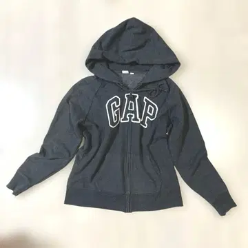 y2k 00s GAP 풀 집업 후드티 헤이세이 갸루 그런지 그레이